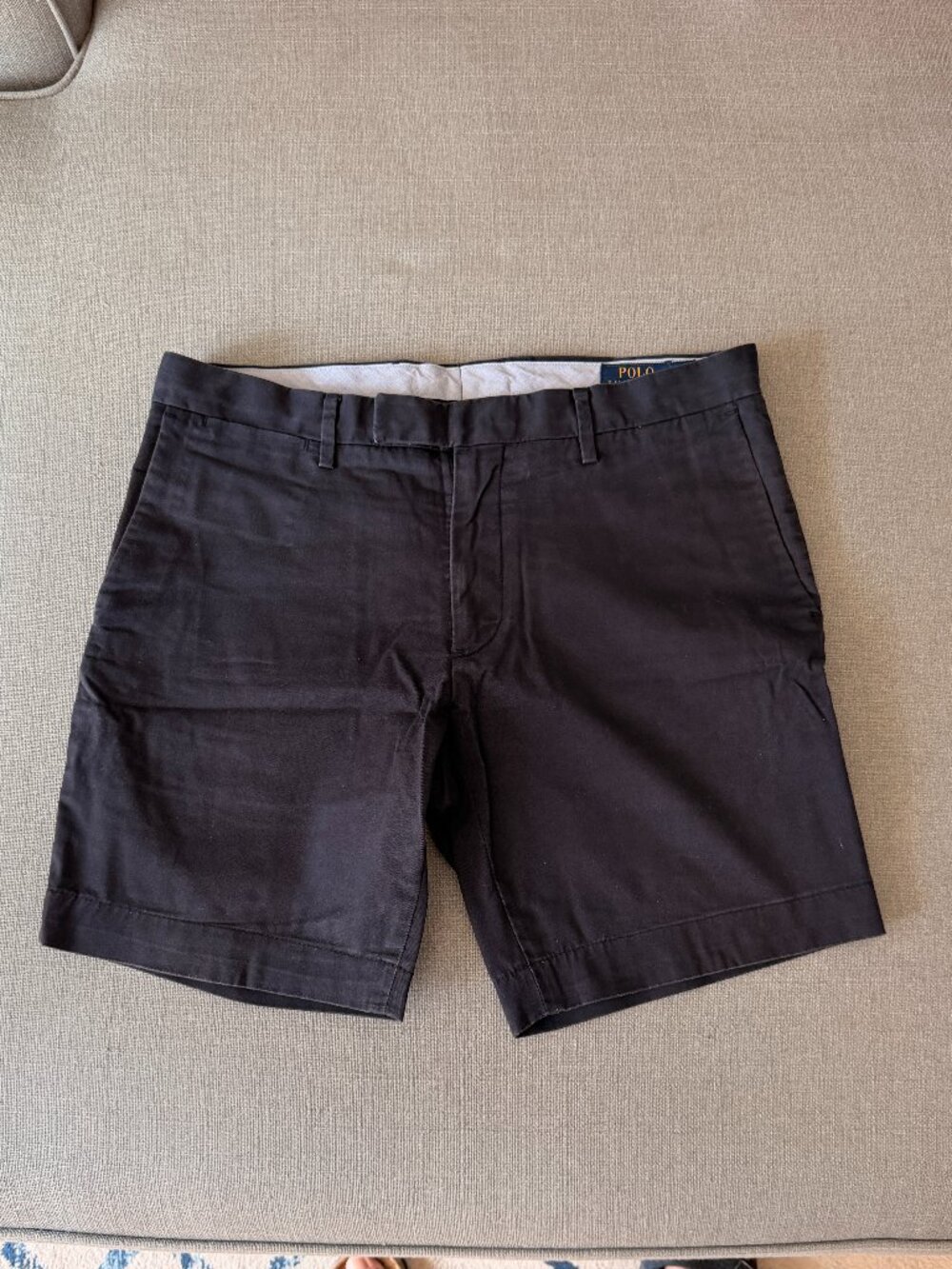 Polo Ralph Lauren Stretch Slim Fit Shorts, Navy, 32